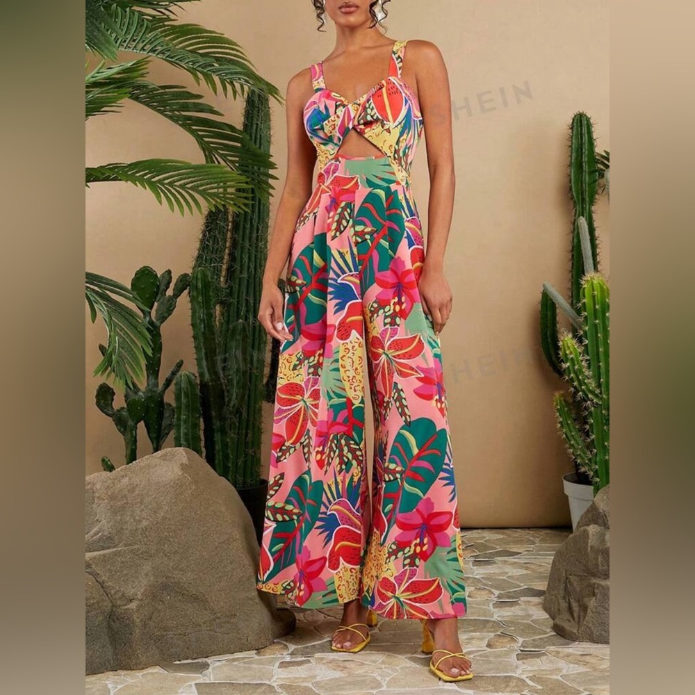 Travachic Summer Holiday-Themed Full Body Jumpsuit